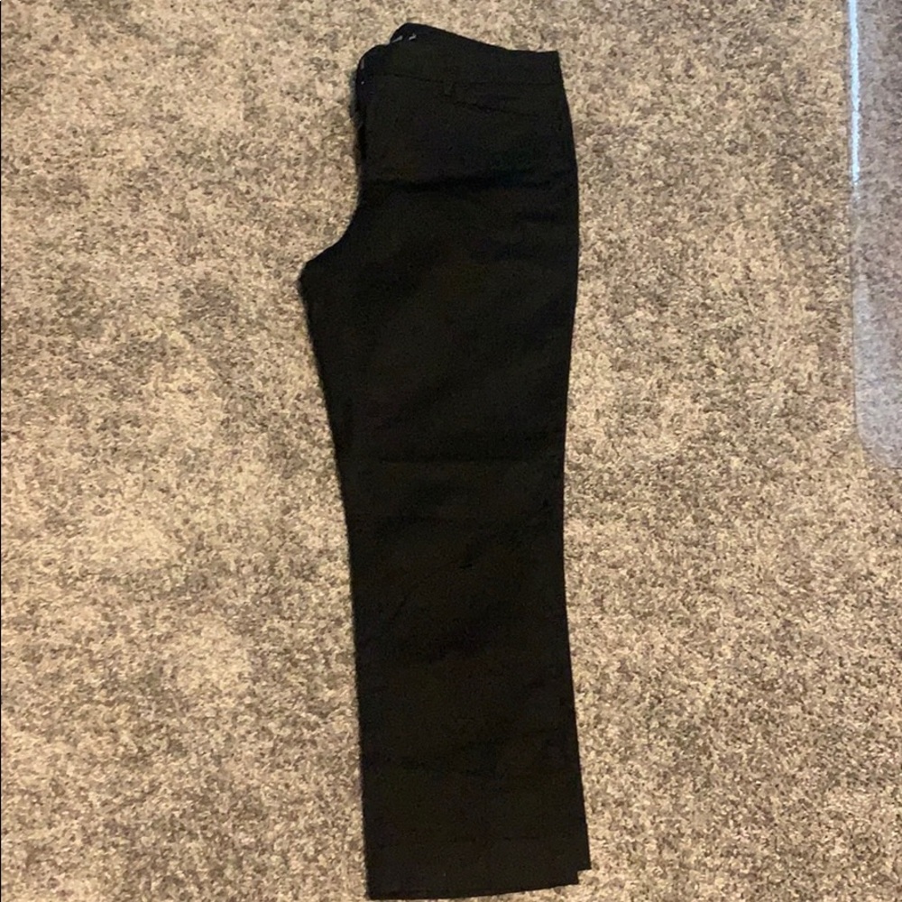 Black dress capris